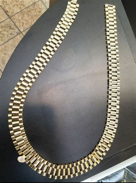 gold rolex chain cheap|14k gold rolex chain.